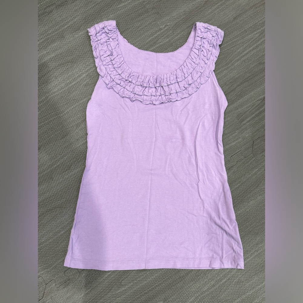 NY&CO womens lavender top size xs